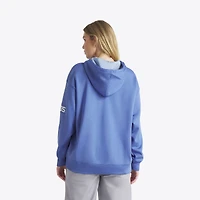 Sweat à capuche Nike bleu Washington Nationals 2025 City Connect Authentic Collection Therma pour femme