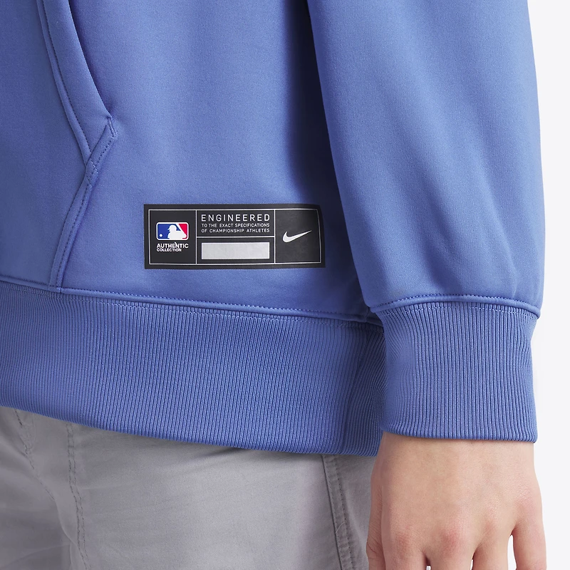 Women's Nike Blue Washington Nationals 2025 City Connect Authentic Collection Therma Hoodie