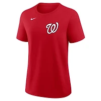 Women's Nike Dylan Crews Red Washington Nationals Name & Number T-Shirt