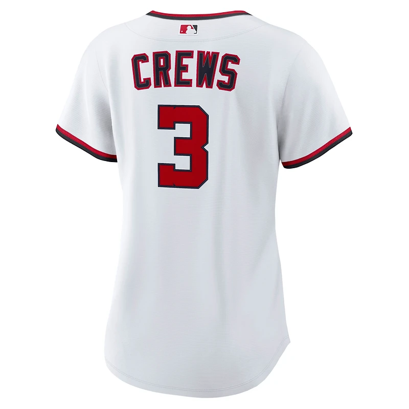Maillot Nike Dylan Crews blanc pour femme, réplique domicile des Washington Nationals