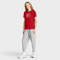 Women's Nike Red Washington Nationals Authentic Collection Early Work Tri-Blend Dri-FIT T-Shirt
