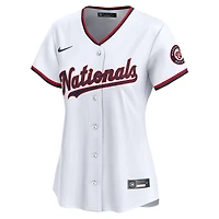 Maillot Nike blanc pour femme des Washington Nationals Domicile 2025 Jackie Robinson Day Limited