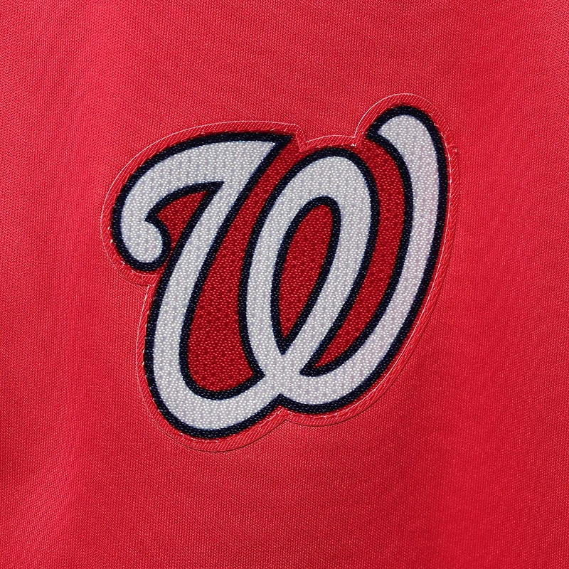 Women's Red Washington Nationals Plus Raglan T-Shirt