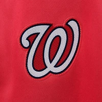 Women's Red Washington Nationals Plus Raglan T-Shirt