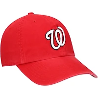 '47 Red Washington Nationals Team Logo Clean Up Casquette ajustable pour jeune