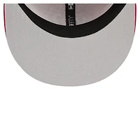 Youth New Era  Red Washington Nationals 9FIFTY Trucker Snapback Hat