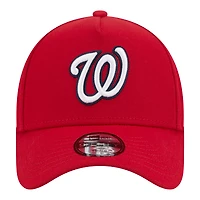 Youth New Era Red Washington Nationals 9FORTY A-Frame Adjustable Hat