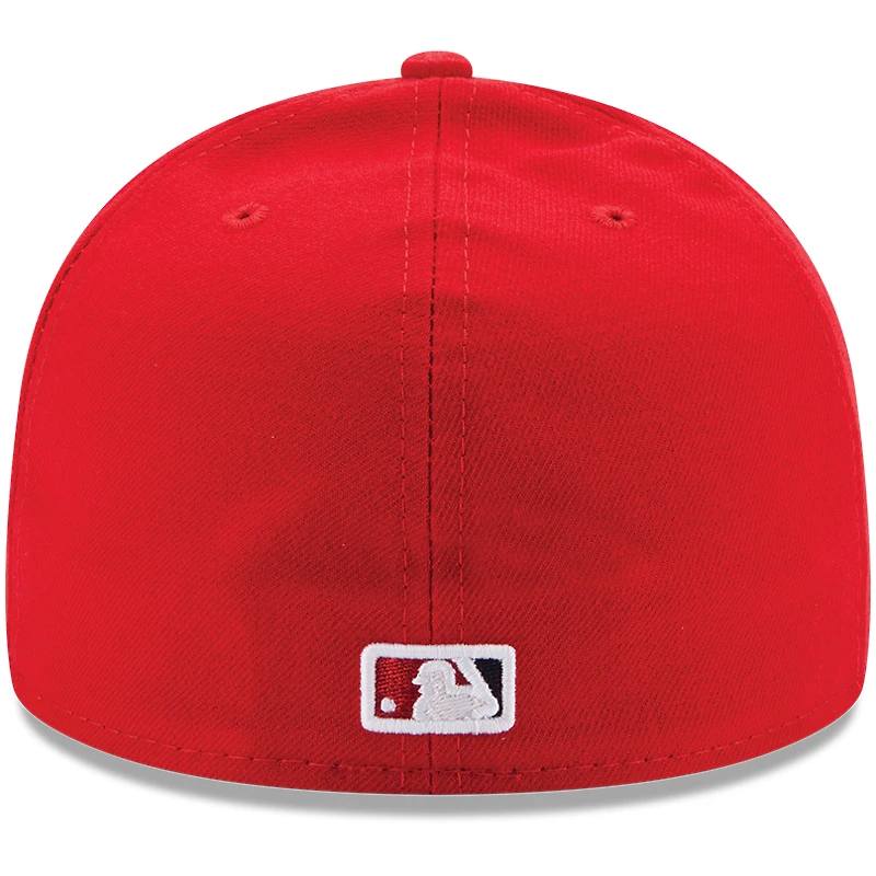 Casquette ajustée New Era rouge Washington Nationals Authentic Collection On-Field Game 59FIFTY pour jeunes