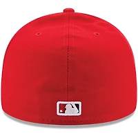 Casquette ajustée New Era rouge Washington Nationals Authentic Collection On-Field Game 59FIFTY pour jeunes