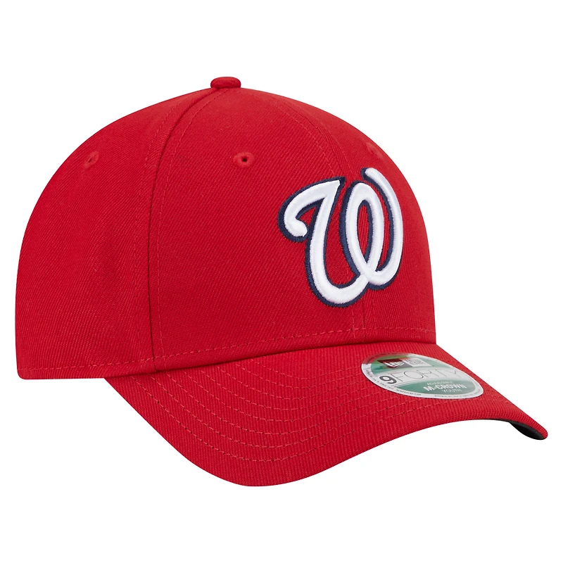 Casquette ajustable 9FORTY pour jeune joueur des Nationals de Washington New Era rouge