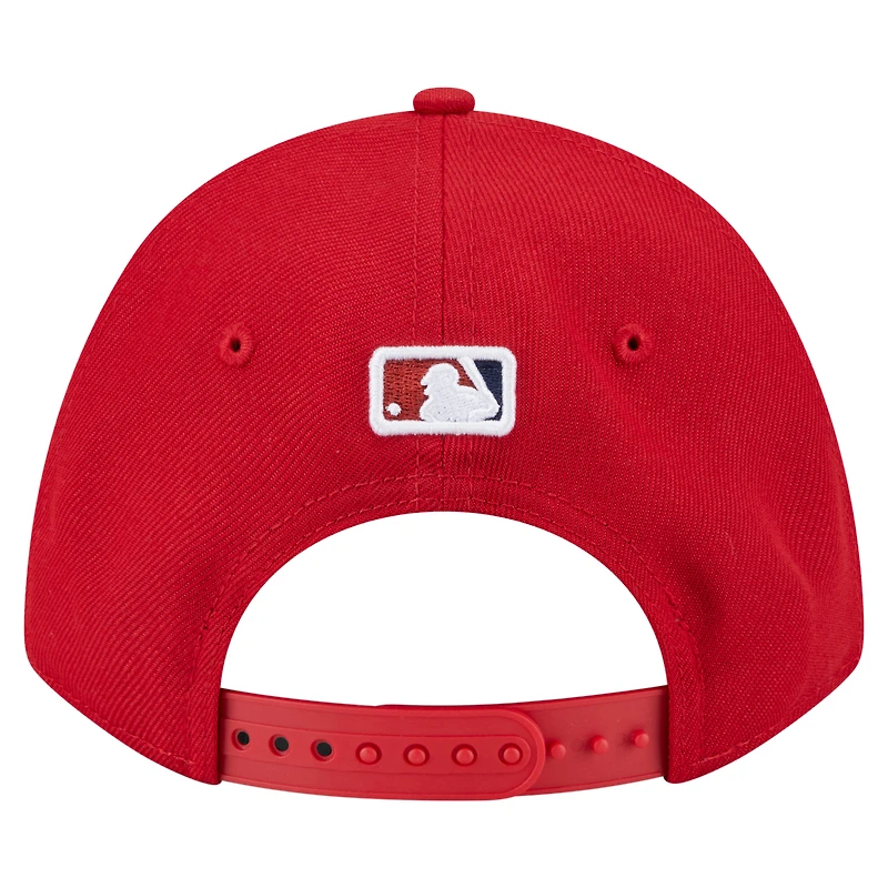 Casquette ajustable 9FORTY pour jeune joueur des Nationals de Washington New Era rouge