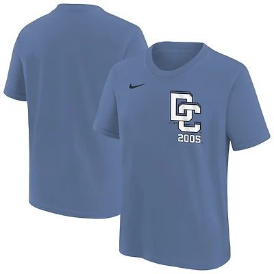 T-shirt Nike bleu pour jeune Washington Nationals 2025 City Connect avec logo