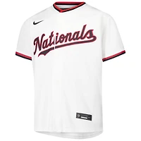Maillot de match à domicile Nike blanc pour jeunes des Washington Nationals