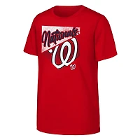 Youth Outerstuff  Red Washington Nationals Prime Plate T-Shirt