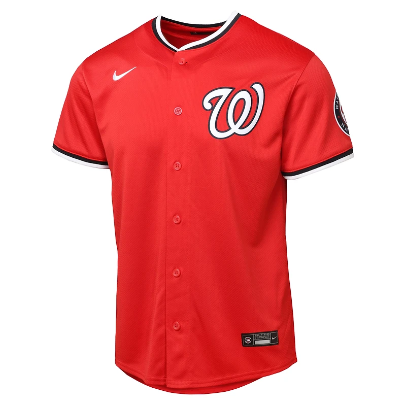 Youth Red Washington Nationals Alternate 2 Limited Jersey