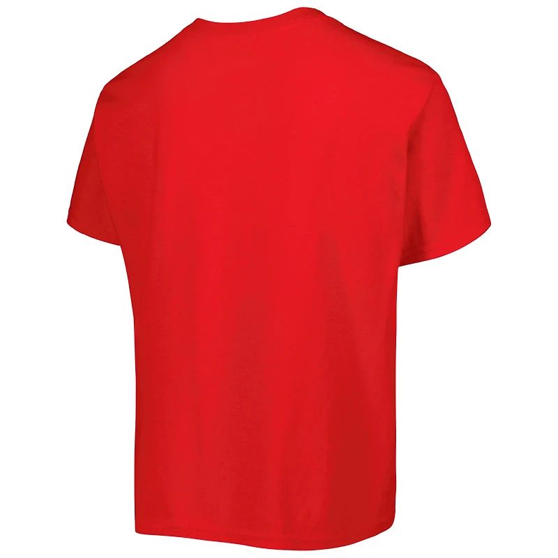T-shirt Disney Game Day des Nationals de Washington rouge pour jeune