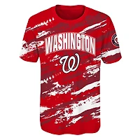 T-shirt rouge Washington Nationals Stealing Home pour jeune