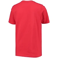 T-shirt rouge pour jeunes des Nationals de Washington avec séquence victoires