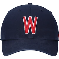 Men's '47 Navy Washington Senators 1961 Logo Cooperstown Collection Clean Up Adjustable Hat