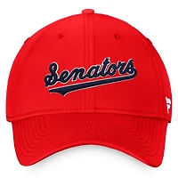 Men's Fanatics Red Washington Senators Cooperstown Core Flex Hat