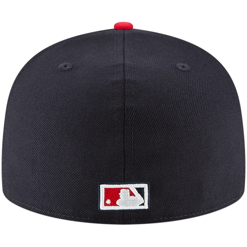 Men's New Era Navy Washington Senators Cooperstown Collection Wool 59FIFTY Fitted Hat