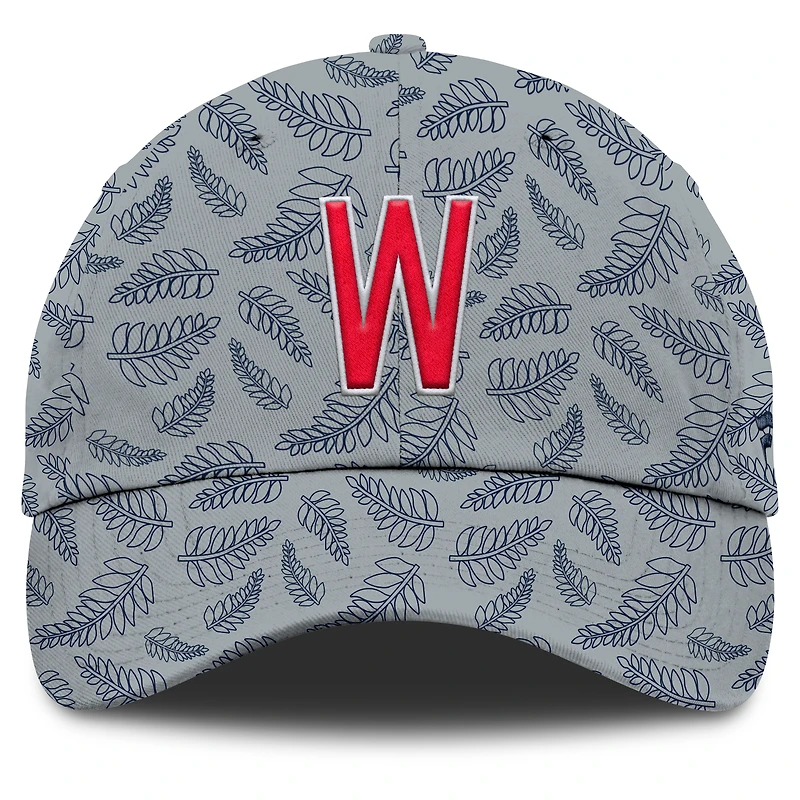 Women's Fanatics Gray Washington Senators Cooperstown Collection Shift Adjustable Hat