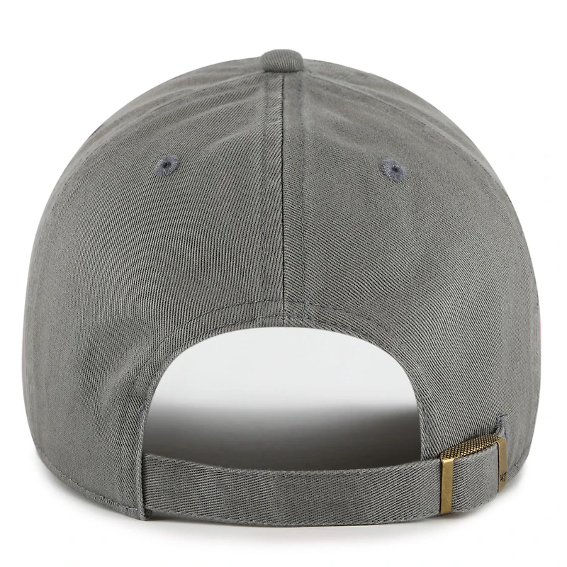 Men's '47 Dark Grey Washington State Cougars Vault Clean Up Adjustable Hat