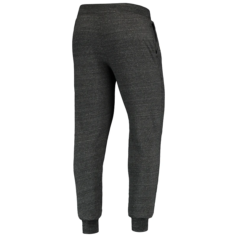 Vêtements alternatifs pour hommes Noir chiné Washington State Cougars Dodgeball Tri-Blend Pantalon