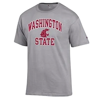 Champion Heather Grey Washington State Cougars High Motor T-shirt pour homme