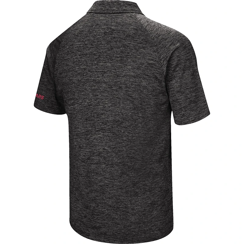 Polo Colosseum Black Washington State Cougars Down Swing pour homme