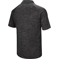 Polo Colosseum Black Washington State Cougars Down Swing pour homme