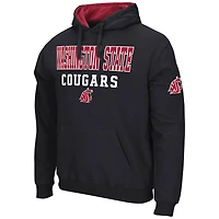 Sweat à capuche Colosseum Black Washington State Cougars Sunrise pour homme