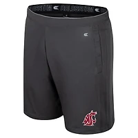 Short Forget pour homme Colosseum Charcoal Washington State Cougars