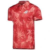 Polo d'équipe Palms Colosseum Crimson Washington State Cougars pour hommes
