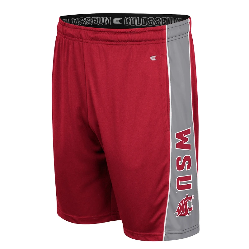 Colosseum Crimson Washington State Cougars Sanest Choice Short pour homme