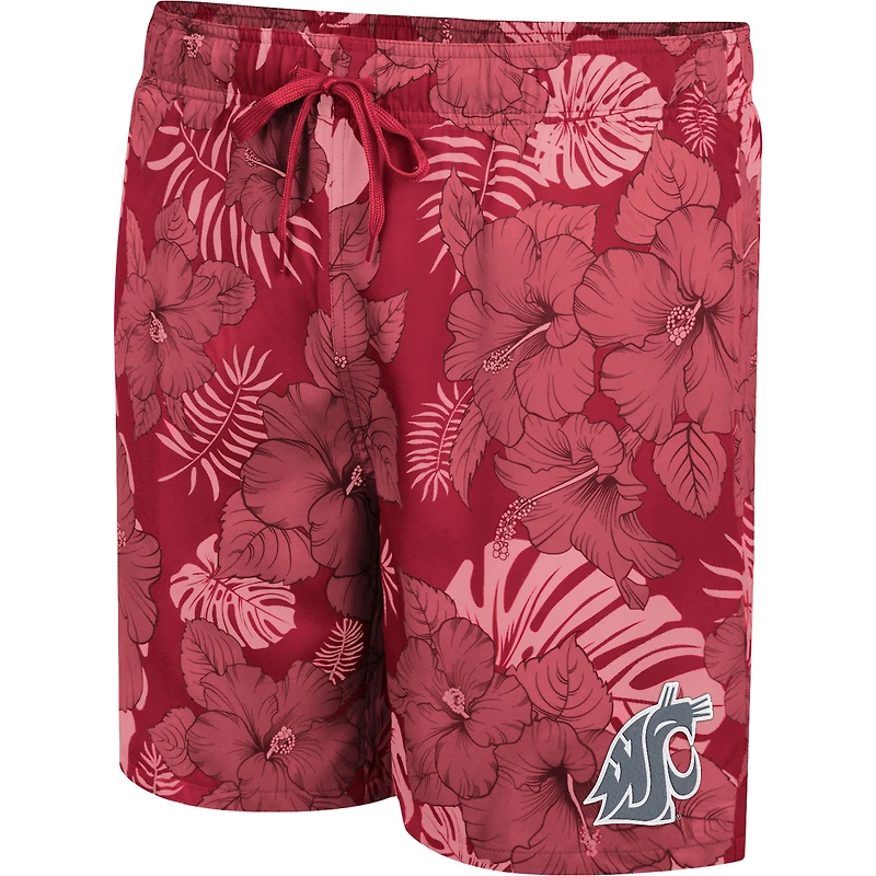 Colosseum Crimson Washington State Cougars The Dude Short de bain pour homme