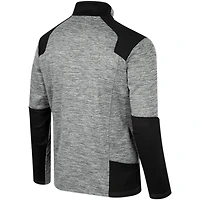 Men's Colosseum Gray Washington State Cougars Silberman Color Block Full-Zip Jacket