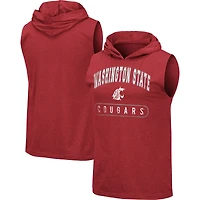 Débardeur Colosseum Heathered Crimson Washington State Cougars Varsity pour homme