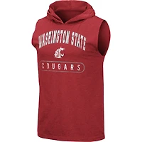Débardeur Colosseum Heathered Crimson Washington State Cougars Varsity pour homme