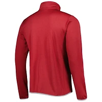 Columbia Crimson Washington State Cougars Park View Omni-Wick Haut à demi-zip pour homme
