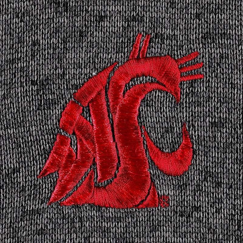 Men's Columbia Gray Washington State Cougars Canyon Point Raglan Half-Zip Top