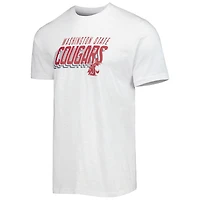 Men's Concepts Sport Charcoal/White Washington State Cougars Downfield Top & Shorts Set
