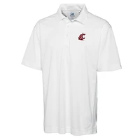 Polo DryTec Genre blanc pour homme, modèle grande taille, des Washington State Cougars, Cutter & Buck