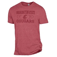 T-shirt The Keeper pour homme, couleur rouge chiné, des Cougars de l'État Washington