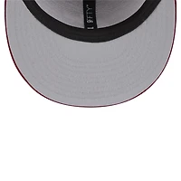 Men's New Era Crimson Washington State Cougars 9FIFTY Trucker Snapback Hat