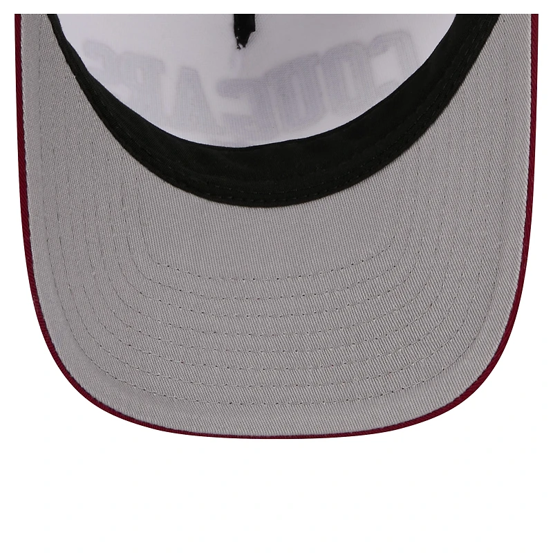 Casquette ajustable 9FORTY A-Frame M-Crown pour homme, modèle Arch, blanc/cramoisi, Washington State Cougars, New Era