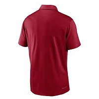 Polo de performance Nike Crimson Washington State Cougars 2024 Sideline Victory Coaches pour homme
