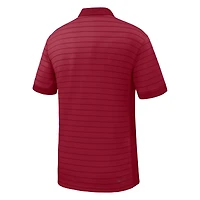 Men's Nike Crimson Washington State Cougars 2025 Early Season Coaches Sideline Victory Stripe Performance Polo