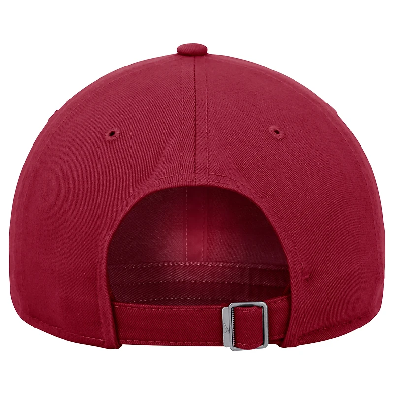Men's Nike Crimson Washington State Cougars 2025 On-Field Club Adjustable Hat