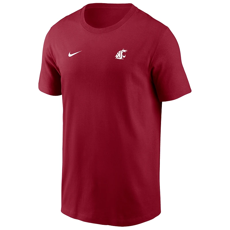 Men's Nike Crimson Washington State Cougars 2025 Sideline Legend Performance T-Shirt